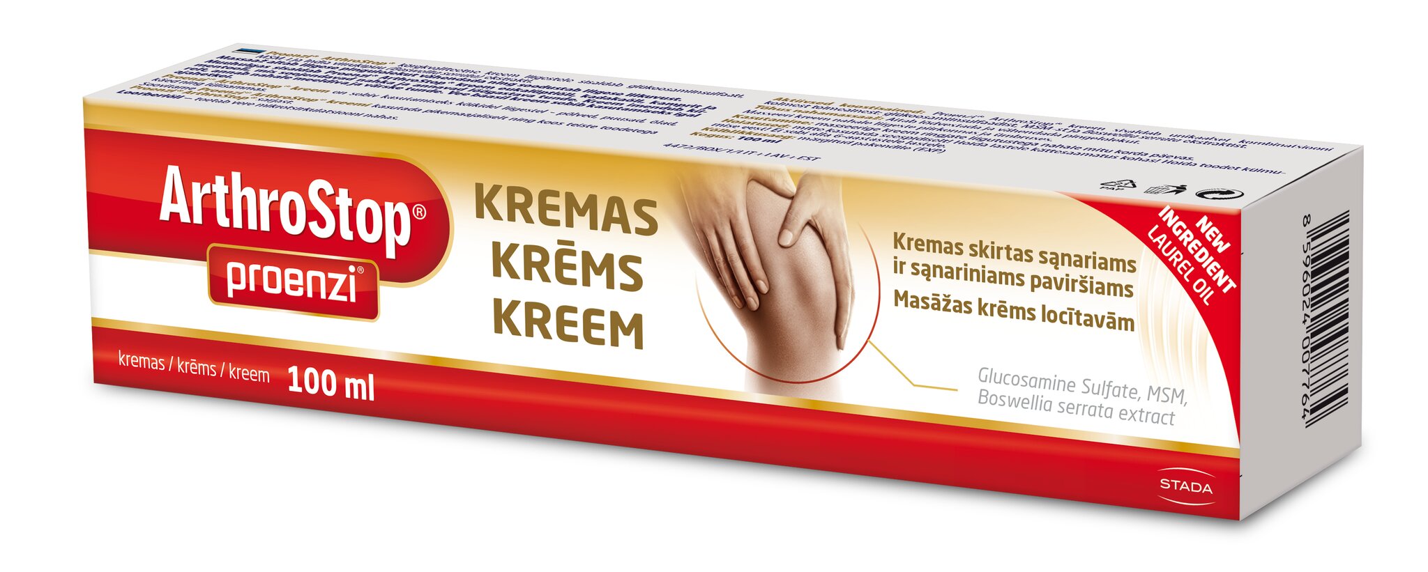 Kremas Proenzi Arthrostop, 100ml цена и информация | Balzamai, tepalai | pigu.lt