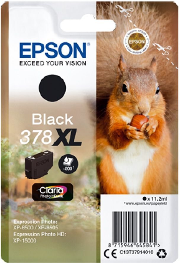 Epson C13T37914010 цена и информация | Kasetės rašaliniams spausdintuvams | pigu.lt