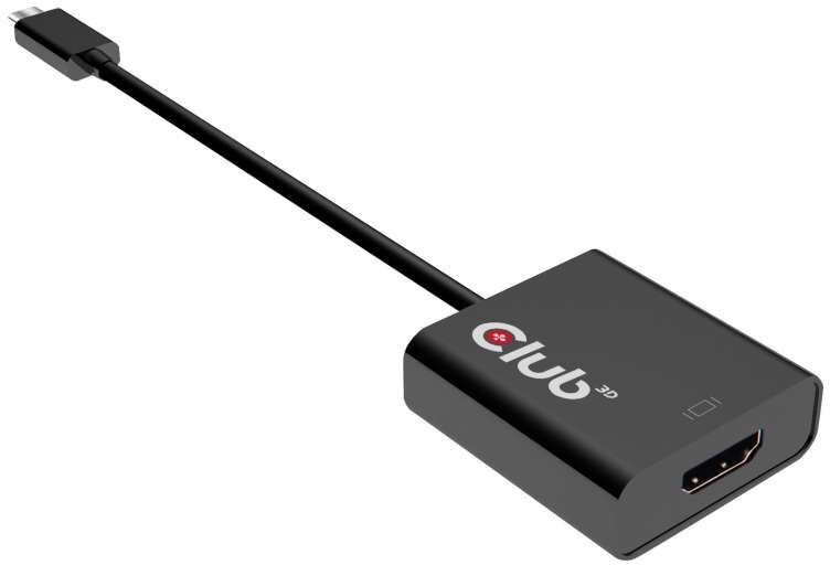 Club 3D USB C - HDMI kabelis kaina ir informacija | Adapteriai, USB šakotuvai | pigu.lt