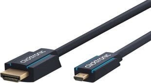 Clicktronic, HDMI/HDMI Micro, 3 m цена и информация | Кабели и провода | pigu.lt