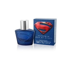 Tualetinis vanduo DC Comics Superman Man of Steel EDT vaikams 30 ml kaina ir informacija | Kvepalai vaikams | pigu.lt