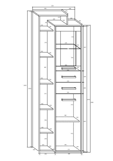 Vitrina Rio L1D2S, ąžuolo/rudos spalvos цена и информация | Vitrinos, indaujos | pigu.lt