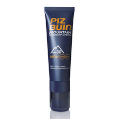 Lūpų balzamas Piz Buin Mountain 2in1 Suncream Stick SPF 30, 20 ml kaina ir informacija | Lūpų dažai, blizgiai, balzamai, vazelinai | pigu.lt