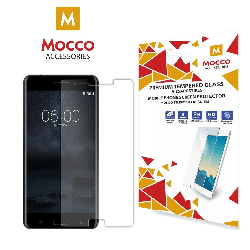Mocco, skirtas Nokia 2, skaidrus kaina ir informacija | Apsauginės plėvelės telefonams | pigu.lt