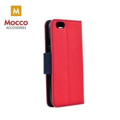 Mocco Fancy Book Case For Samsung A730 Galaxy A8 Plus (2018) Red - Blue цена и информация | Чехлы для телефонов | pigu.lt