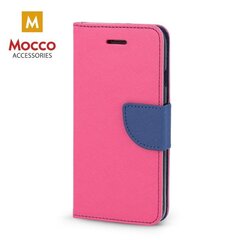 Mocco Fancy Book Case For Samsung A730 Galaxy A8 Plus (2018) Pink - Blue цена и информация | Чехлы для телефонов | pigu.lt