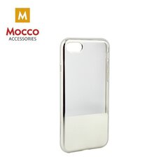 Mocco ElectroPlate Half Silicone Case for Samsung G950 Galaxy S8 Silver kaina ir informacija | Telefono dėklai | pigu.lt