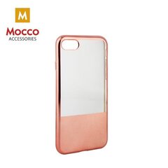 Mocco ElectroPlate Half Силиконовый чехол для Samsung A320 Galaxy A3 (2017) Розовый цена и информация | Чехлы для телефонов | pigu.lt