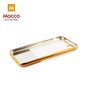 Mocco ElectroPlate Half Silicone Case for Samsung G930 Galaxy S7 Gold kaina ir informacija | Telefono dėklai | pigu.lt