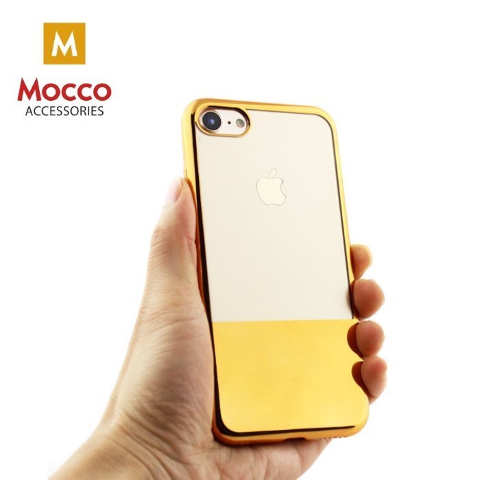 Mocco ElectroPlate Half Silicone Case kaina ir informacija | Telefono dėklai | pigu.lt