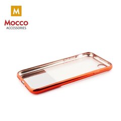 Mocco ElectroPlate Half Silicone Case for Samsung G950 Galaxy S8 Red kaina ir informacija | Telefono dėklai | pigu.lt