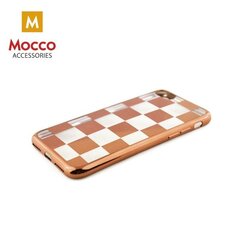 Mocco ElectroPlate Chess Silicone Case for Samsung G950 Galaxy S8 Rose Gold kaina ir informacija | Telefono dėklai | pigu.lt