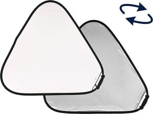 Manfrotto отражатель Tri Grip 1,2м, серебристый/белый (LA-3731) цена и информация | Осветительное оборудование для фотосъемок | pigu.lt