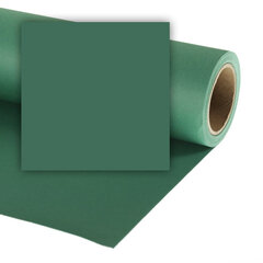 Colorama бумажный фон 2.72x11, spruce green (137) цена и информация | Осветительное оборудование для фотосъемок | pigu.lt