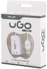 UGO UKD-1086 цена и информация | Звуковые карты | pigu.lt