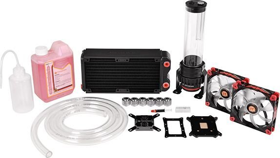 Thermaltake Pacific RL240 Water Cooling Kit (CL-W063-CA00BL-A) kaina ir informacija | Aušinimas vandeniu - rinkiniai | pigu.lt