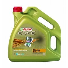 Масло моторное CASTROL EDGE 5W40 4L цена и информация | Castrol Автотовары | pigu.lt