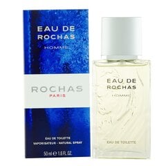 Мужская парфюмерия Eau De Rochas Homme Rochas EDT: Емкость - 50 ml цена и информация | Мужские духи | pigu.lt