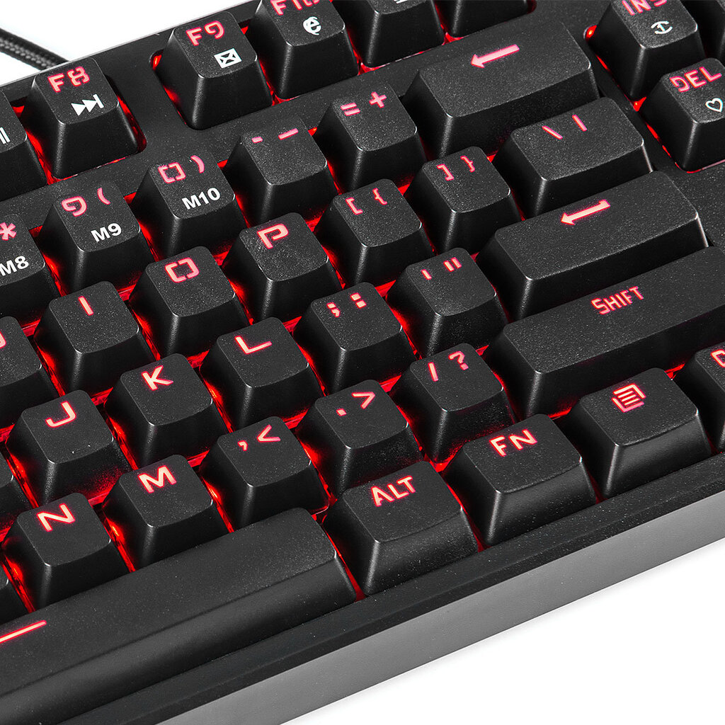 Modecom Volcano Gamer Brown Mechaninė žaidimų klaviatūra цена и информация | Klaviatūros | pigu.lt