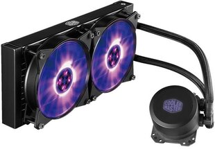 Cooler Master MasterLiquid ML240L RGB Intel, AMD цена и информация | Водяное охлаждение - комплекты | pigu.lt