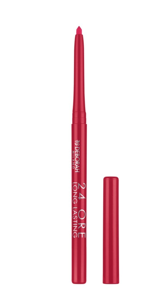 Ilgai išliekantis lūpų pieštukas Deborah Milano 24 Ore 04 Pink Cyclamen 1 vnt. цена и информация | Lūpų dažai, blizgiai, balzamai, vazelinai | pigu.lt