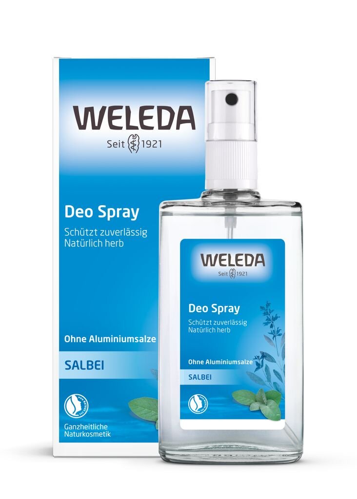 Purškiamas dezodorantas Weleda Salvia Deodorant 100 ml kaina ir informacija | Dezodorantai | pigu.lt