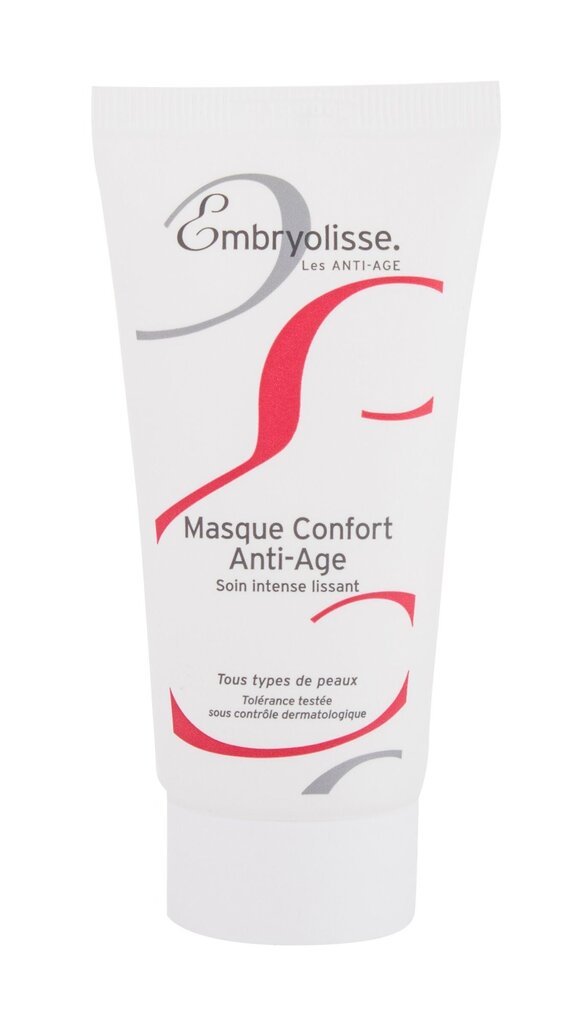 Veido kaukė nuo raukšlių Embryolisse Anti-Age Comfort 60 ml kaina ir informacija | Veido kaukės, paakių kaukės | pigu.lt