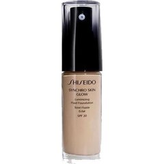 Основа макияжа Shiseido Synchro Skin Glow Luminizing Fluid SPF 20 30 мл Neutral 1 цена и информация | Пудры, базы под макияж | pigu.lt