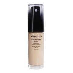 Skystas makiažo pagrindas Shiseido Synchro Skin Glow SPF20 30 ml, Rose 4 kaina ir informacija | Makiažo pagrindai, pudros | pigu.lt