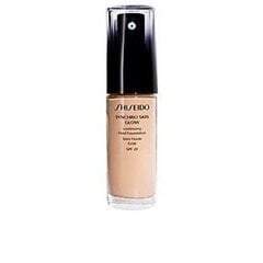 Shiseido Liquid (Luminizing Fluid Foundation) Synchro Skin Glow SPF 20 (Luminizing Fluid Foundation) 30 ml  Rose 5 #c2a274 цена и информация | Пудры, базы под макияж | pigu.lt