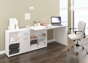 Письменный стол Beat L, белый цена и информация | Компьютерные, письменные столы | pigu.lt