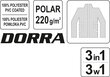 Striukė darbinė žieminė 3IN1 DORRA Yato цена и информация | Darbo rūbai | pigu.lt