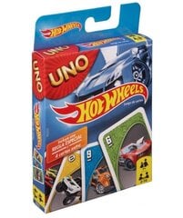 Kortos UNO Hot Wheels kaina ir informacija | Mattel Games Vaikams ir kūdikiams | pigu.lt