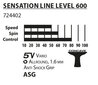 Stalo teniso raketė Donic Sensation Line 600 kaina ir informacija | Stalo teniso raketės, dėklai ir rinkiniai | pigu.lt