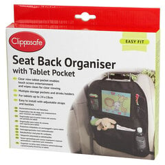 Clippasafe органайзер сидений с карманами цена и информация | Clippasafe Товары для детей и младенцев | pigu.lt