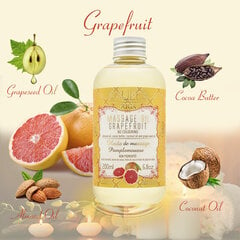 Антицеллюлитное массажное масло «GRAPEFRUIT» Saules Fabrika, 200 мл цена и информация | Saules fabrika Декоративная косметика | pigu.lt