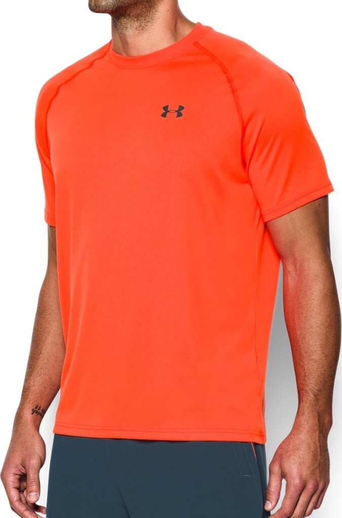 Vyriški marškinėliai Under Armour Heatgear Run S/S 1289681-296 цена и информация | Sportinė apranga vyrams | pigu.lt