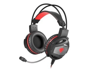 Наушники с микрофоном Genesis Neon 350 Чёрный Красный цена и информация | Наушники | pigu.lt