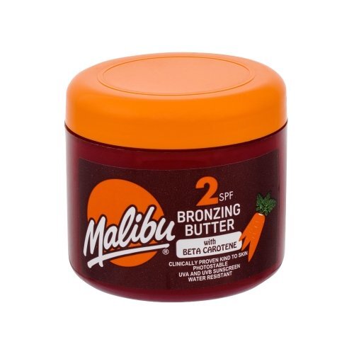 Įdegį skatinantis kūno sviestas Malibu Bronzing Butter SPF2 300 ml kaina ir informacija | Kremai nuo saulės | pigu.lt