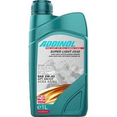 Масло моторное Addinol Addinol Super Light 0540 5w40 - 1л цена и информация | Моторные масла | pigu.lt