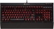 Žaidimų Klaviatūra Corsair Gaming K68 Red LED - US layout - Cherry MX Red Switches kaina ir informacija | Klaviatūros | pigu.lt