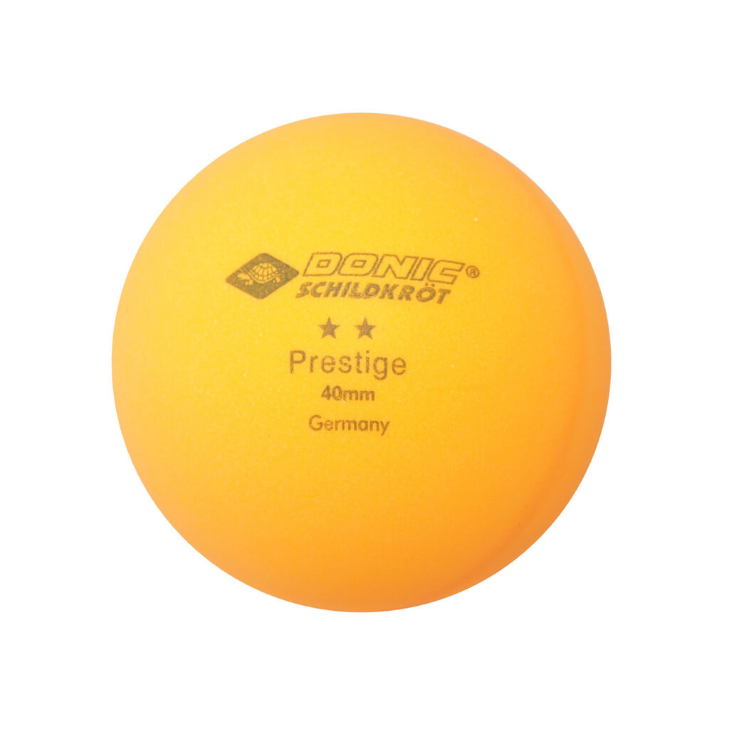 Stalo teniso kamuoliukų rinkinys Donic Schildkrot 2* Prestige, 3 vnt, oranžiniai kaina ir informacija | Kamuoliukai stalo tenisui | pigu.lt