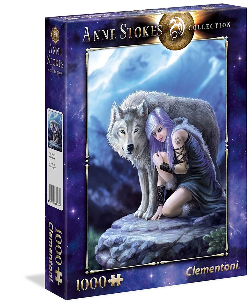 Dėlionė Clementoni Anne Stokes "Gynėjas", 1000 d. kaina ir informacija | Dėlionės (puzzle) | pigu.lt