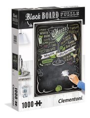 Dėlionė Black Bord "Cheers" Clementoni, 1000 d. kaina ir informacija | Dėlionės (puzzle) | pigu.lt