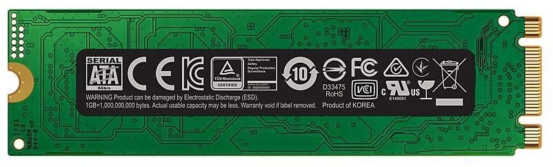 Samsung 860 EVO 1TB SATA3 (MZ-N6E1T0BW) kaina ir informacija | Vidiniai kietieji diskai (HDD, SSD, Hybrid) | pigu.lt