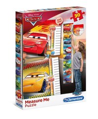 Пазл-высотомер Lightning McQueen (Cars) Clementoni, 30 деталей. цена и информация | Пазлы | pigu.lt