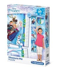 Dėlionė-ūgio matuoklis Ledo Šalis (Frozen) Clementoni, 30 d. kaina ir informacija | Dėlionės (puzzle) | pigu.lt