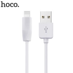 USB kabelis Hoco X1 Lightning, 2.0m, baltas kaina ir informacija | Kabeliai ir laidai | pigu.lt