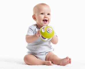 Sensorinė spiralė-barškutis Tiny Love Inspiral Ball Green kaina ir informacija | Žaislai kūdikiams | pigu.lt