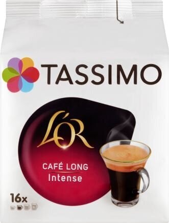 Tassimo L’OR Cafe Long Intense kavos kapsulės, 16 vnt. kaina ir informacija | Kava, kakava | pigu.lt